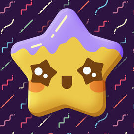 Starglazer Cute Star Logo